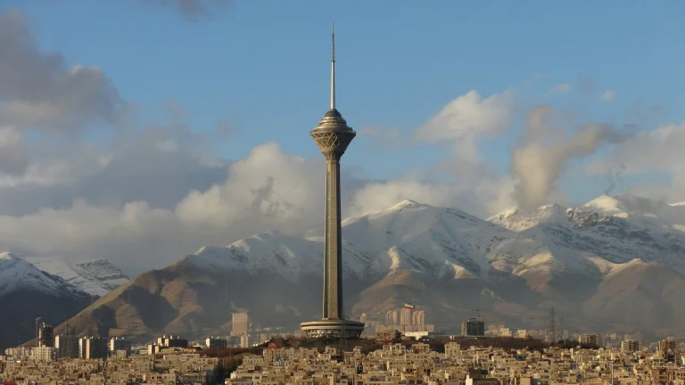 Vue de Téhéran, Iran
